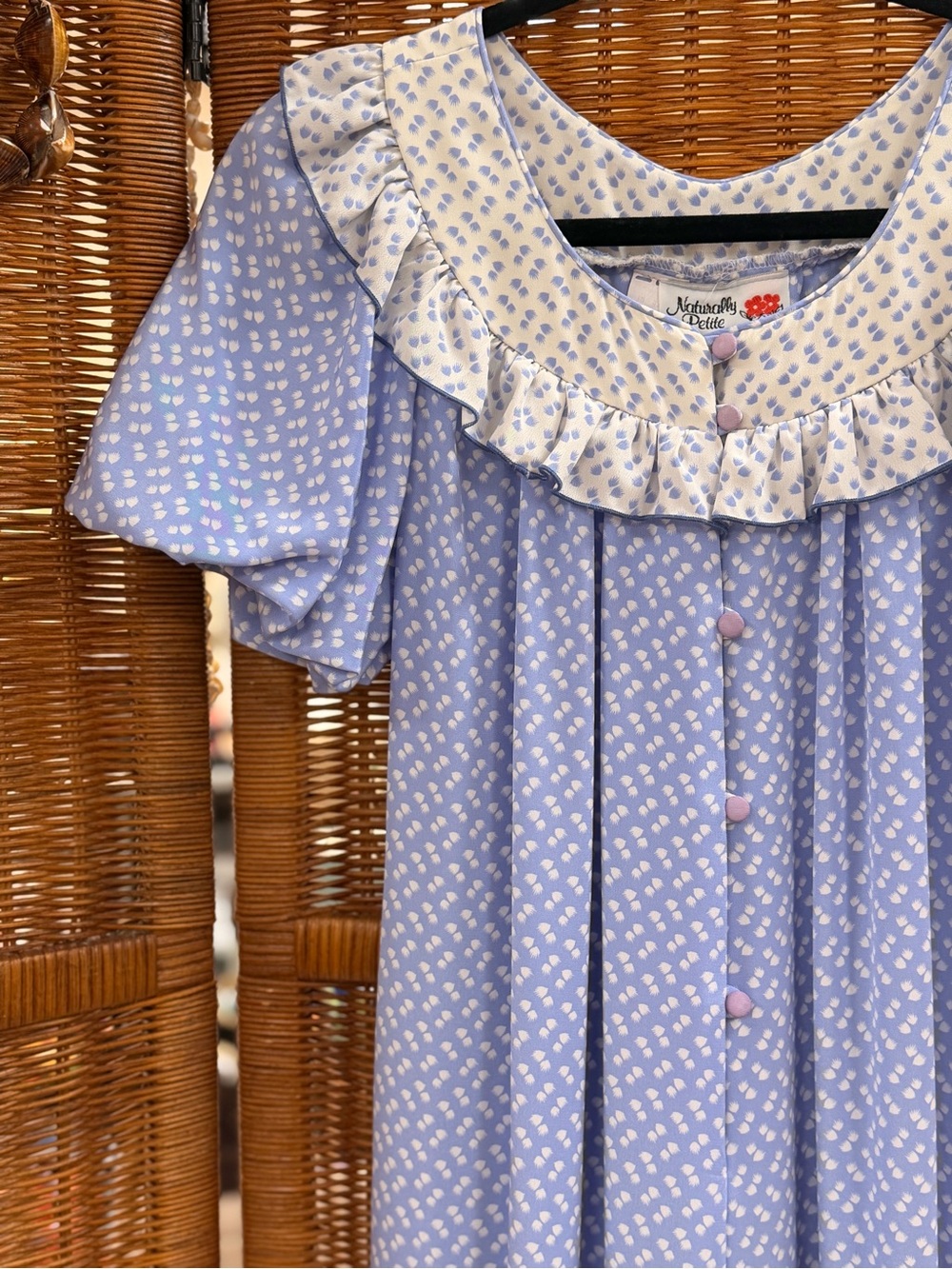 Vintage Naturally Petite Hawai’i Mu’u Style Dress